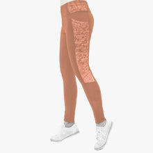 Twilight Duet: Exquisite Two-Tone Leggings